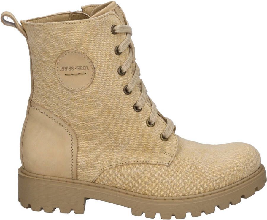 Josef Seibel Hoge veterschoenen Marta 26 blokhak veterschoen laarsjes met verwisselbare binnenzool