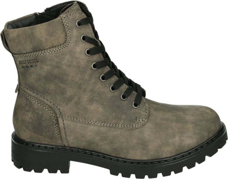 Josef Seibel MARTA~27~~~~~~~~~~~~~~~~~~~~~~ Hoge sneakersVeterlaarzenDames veterschoenenDames sneakersHalf-hoge schoenenPopulaire damesschoenen Taupe