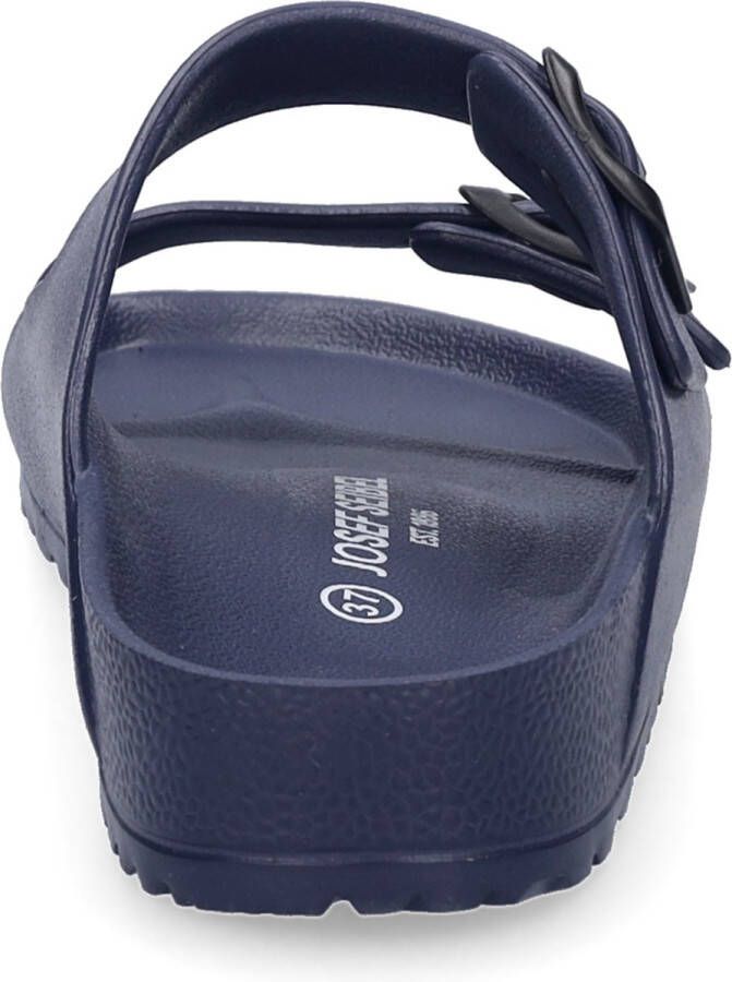 Josef Seibel Badslippers Martinique 01 badschoen sandaal flats met voetbed