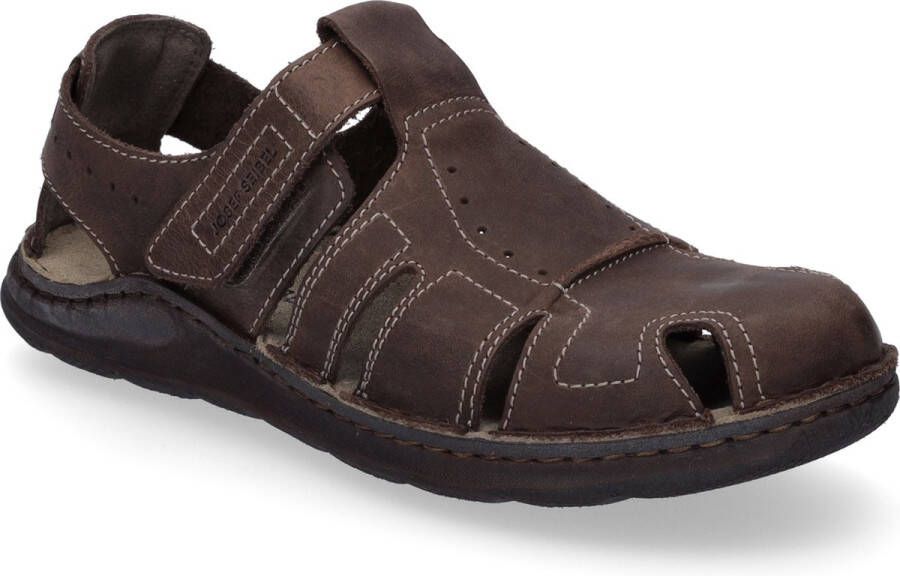 Josef Seibel Maverick 01 Sandale für Herren Braun