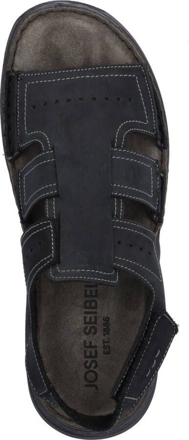 Josef Seibel Maverick 13 Sandale für Herren Schwarz