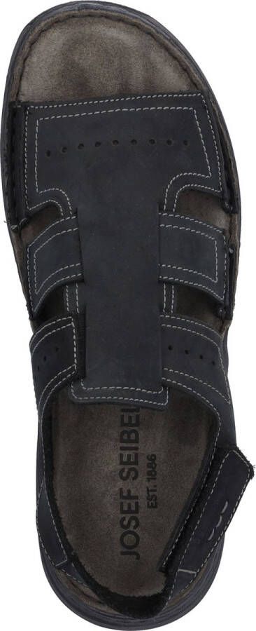 Josef Seibel Maverick 13 Sandale für Herren Schwarz