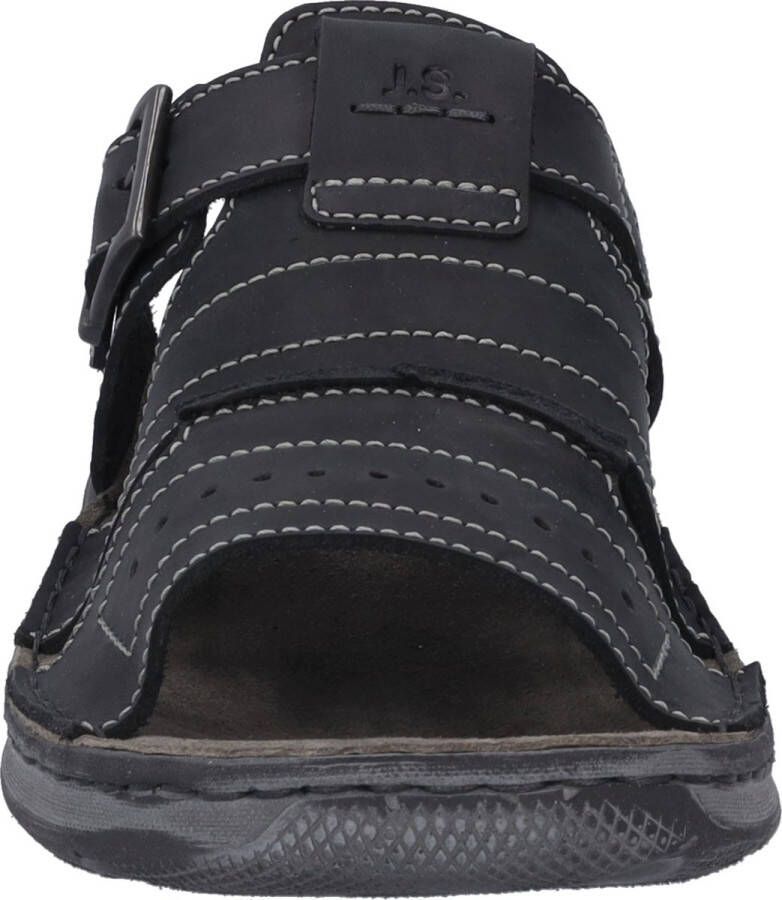 Josef Seibel Maverick 14 Sandale für Herren Schwarz