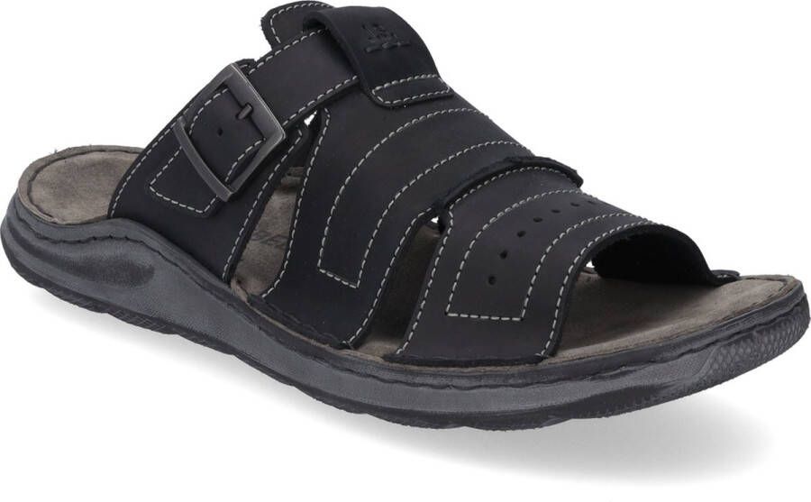 Josef Seibel Maverick 14 Sandale für Herren Schwarz