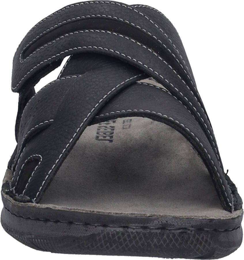 Josef Seibel Maverick 22 Sandale für Herren Schwarz