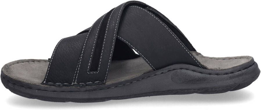 Josef Seibel Maverick 22 Sandale für Herren Schwarz