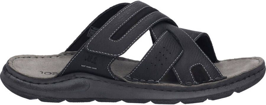 Josef Seibel Maverick 22 Sandale für Herren Schwarz