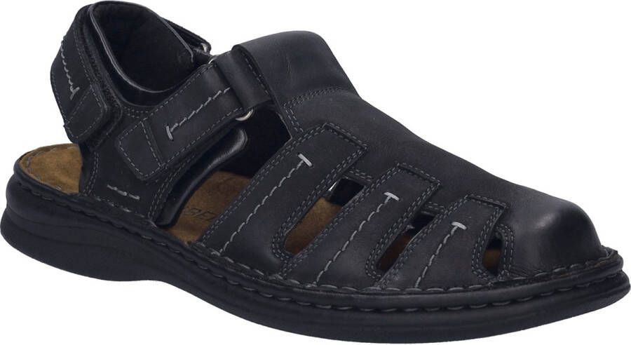 Josef Seibel Sandalen Max 92 bakkersandalen comfort-schoen klittenbandschoen in brede vorm