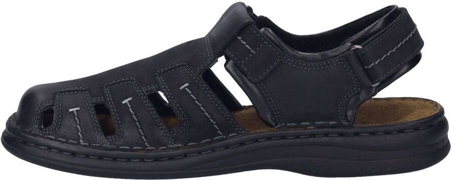 Josef Seibel Sandalen Max 92 bakkersandalen comfort-schoen klittenbandschoen in brede vorm