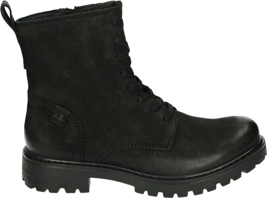 Josef Seibel MELINDA 02 Hoge sneakersVeterbootsDames veterschoenenDames sneakersHalf-hoge schoenen Zwart