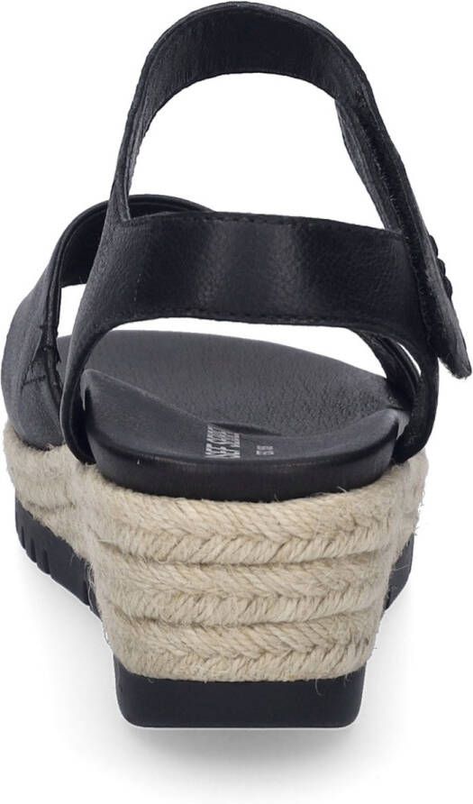 Josef Seibel Sleehaksandaaltjes Miranda 02 sleehaksandaal zomerschoen klittenbandschoen met sleehak