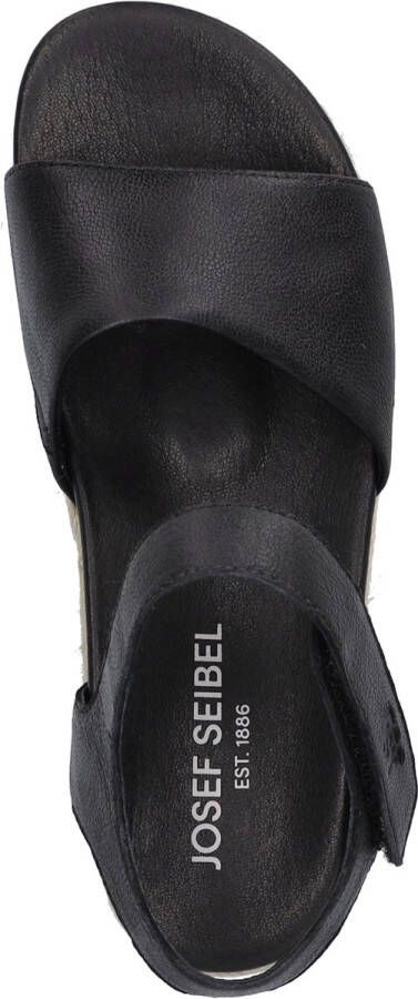 Josef Seibel Sleehaksandaaltjes Miranda 02 sleehaksandaal zomerschoen klittenbandschoen met sleehak