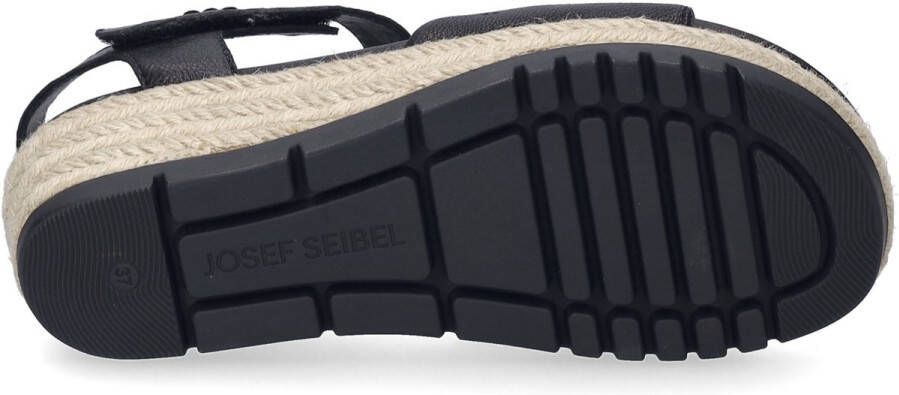 Josef Seibel Sleehaksandaaltjes Miranda 02 sleehaksandaal zomerschoen klittenbandschoen met sleehak