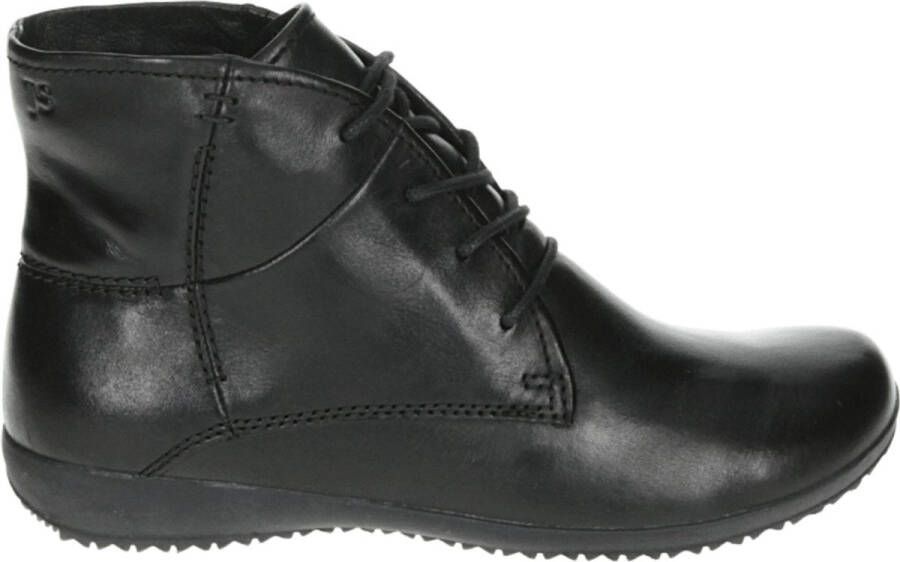 Josef Seibel NALY~09~~~~~~~~~~~~~~~~~~~~~~~ Hoge sneakersVeterlaarzenDames veterschoenenDames sneakersHalf-hoge schoenen Zwart