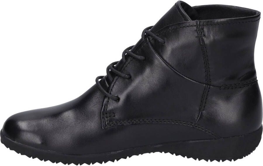 Josef Seibel NALY~09~~~~~~~~~~~~~~~~~~~~~~~ Hoge sneakersVeterlaarzenDames veterschoenenDames sneakersHalf-hoge schoenen Zwart