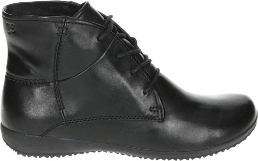 Josef Seibel NALY~09~~~~~~~~~~~~~~~~~~~~~~~ Hoge sneakersVeterlaarzenDames veterschoenenDames sneakersHalf-hoge schoenen Zwart