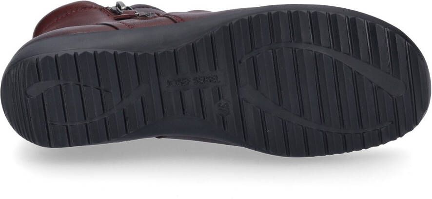 Josef Seibel Boots zonder sluiting NALY 41 Enkellaarsjes comfortabele schoen met geplooide schacht
