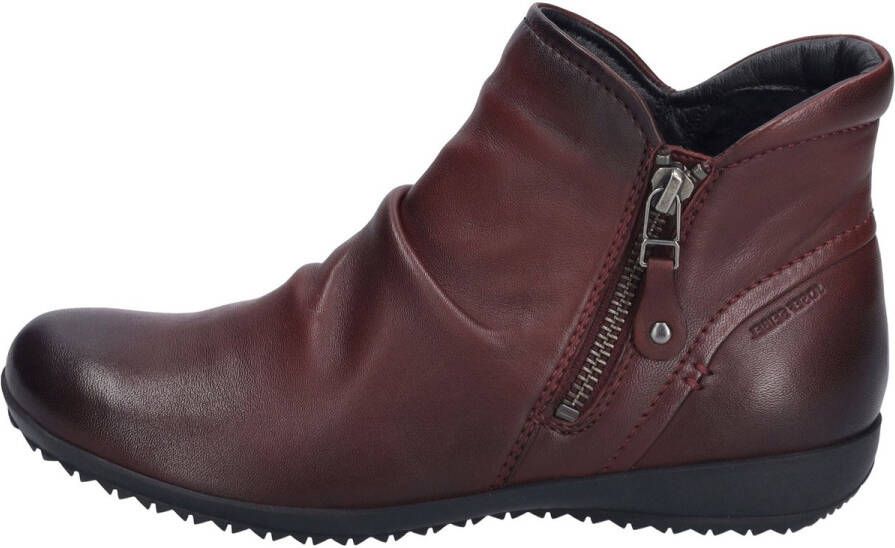 Josef Seibel Boots zonder sluiting NALY 41 Enkellaarsjes comfortabele schoen met geplooide schacht