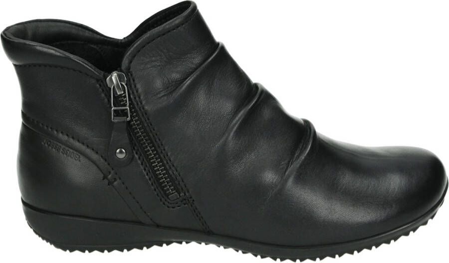 Josef Seibel Boots zonder sluiting NALY 41 Enkellaarsjes comfortabele schoen met geplooide schacht