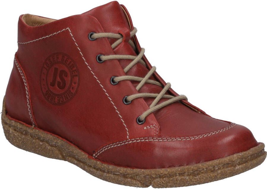 Josef Seibel Hoge veterschoenen NEELE 01 met een ritssluiting