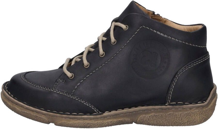 Josef Seibel Hoge veterschoenen NEELE 01 met een ritssluiting