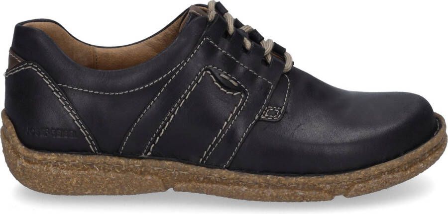 Josef Seibel Veterschoenen NEELE 44 met stijlvolle contrastdetails