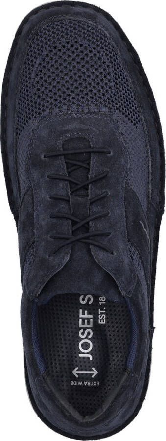 Josef Seibel Veterschoenen New Anvers 12 comfortschoen sneaker lage schoen in breedte k (zeer breed)