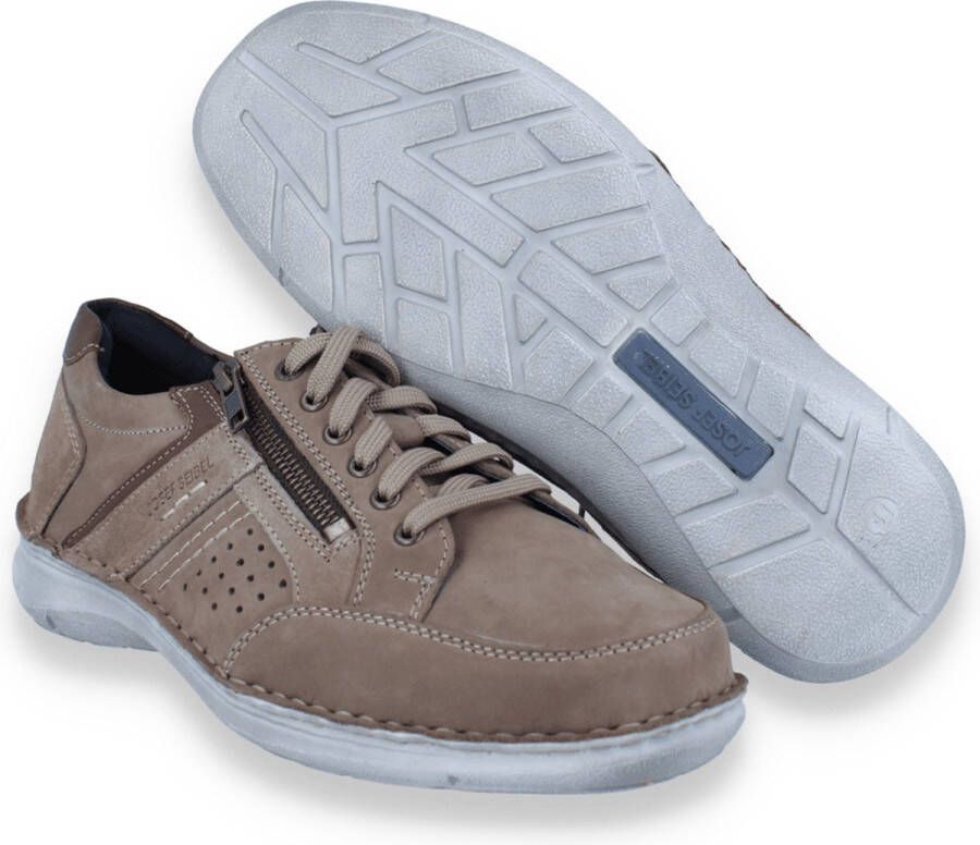 Josef Seibel Veterschoenen New Anvers 87 comfort-schoen vrijetijdsschoen in extra brede vorm