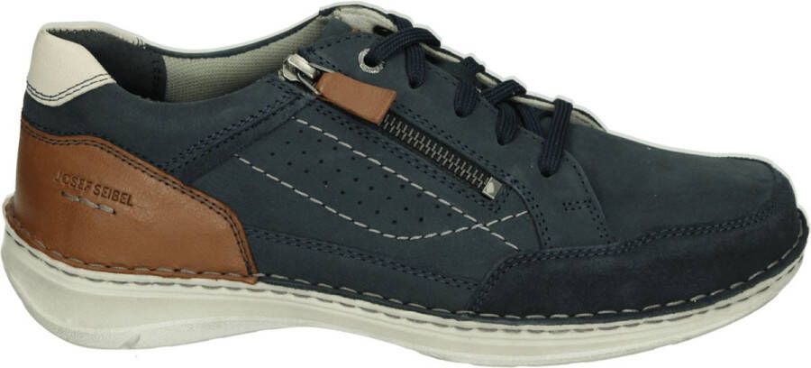 Josef Seibel NEWANVERS11 Vrije tijdsschoenenHeren veterschoenHeren sneakersCasual Blauw