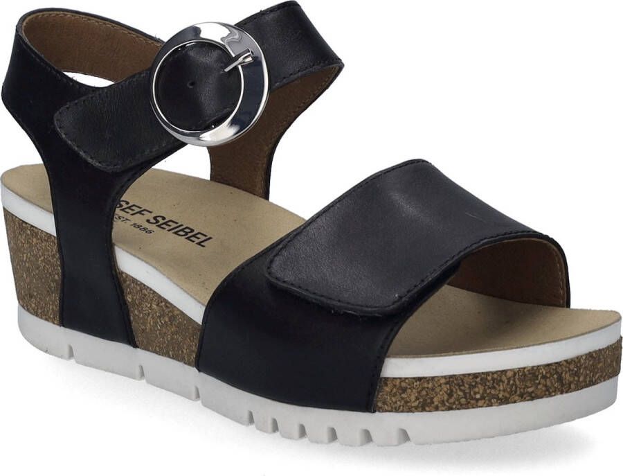 Josef Seibel Quinn 16 Sandale für Damen Schwarz