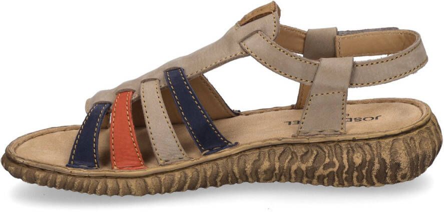 Josef Seibel Comfortabele damessandalen in effen kleuren