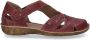 Josef Seibel Rosalie 03 Sandale für Damen Rot - Thumbnail 1
