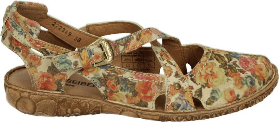 Josef Seibel ROSALIE 13 Volwassenen Platte sandalen Wit beige