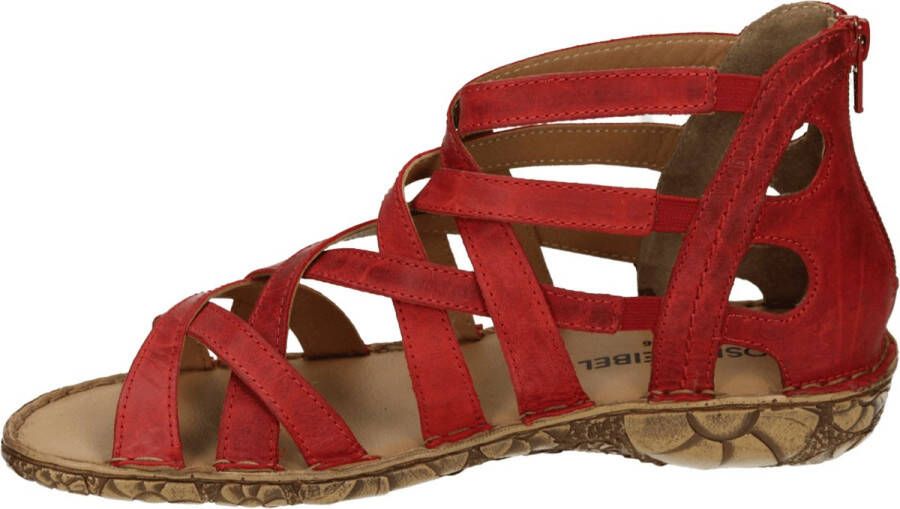 Josef Seibel ROSALIE~17~~~~~~~~~~~~~~~~~~~~ Sandalen met hakDames Sandalen Rood