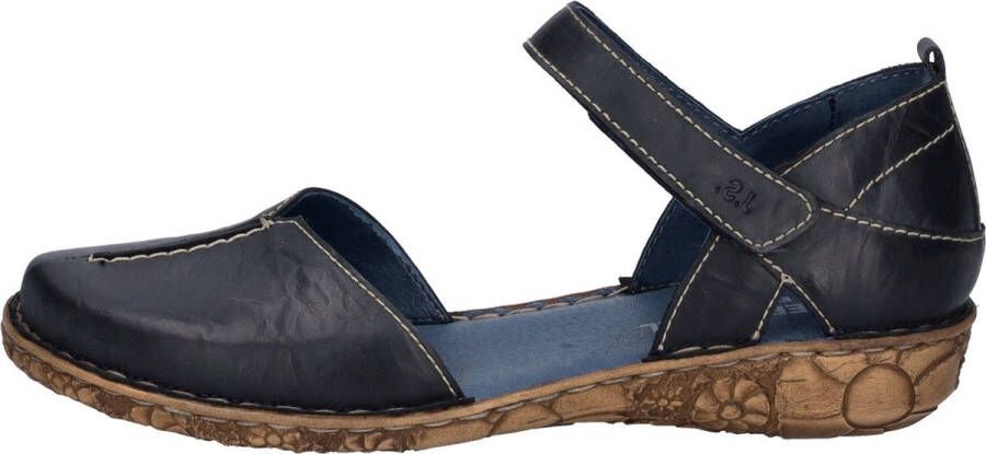Josef Seibel Ballerina's met riempje ROSALIE 42 sandaal gespschoen comfortschoen met klittenbandsluiting