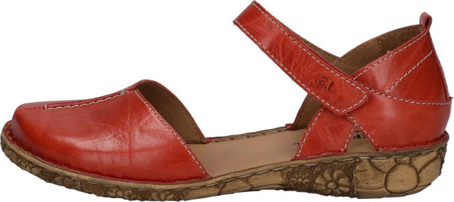 Josef Seibel Ballerina's met riempje ROSALIE 42 sandaal gespschoen comfortschoen met klittenbandsluiting