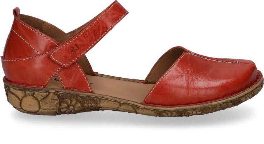 Josef Seibel Ballerina's met riempje ROSALIE 42 sandaal gespschoen comfortschoen met klittenbandsluiting