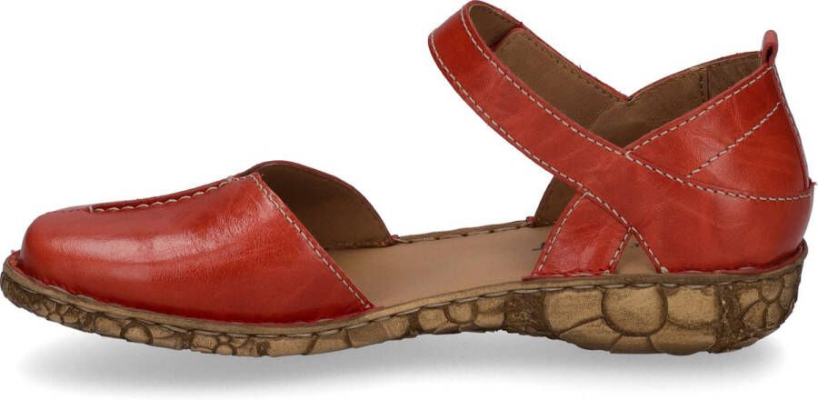 Josef Seibel Ballerina's met riempje ROSALIE 42 sandaal gespschoen comfortschoen met klittenbandsluiting