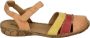 Josef Seibel ROSALIE 44 Volwassenen Platte sandalen Kleur Oranje - Thumbnail 1
