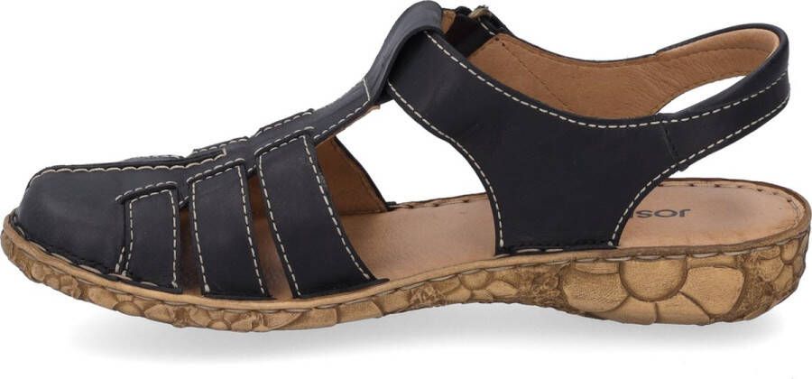 Josef Seibel Sandalen ROSALIE 48 zomerschoen sandaal blokhak met praktische klittenbandsluiting