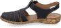Josef Seibel Rosalie 48 Sandale für Damen Schwarz - Thumbnail 1