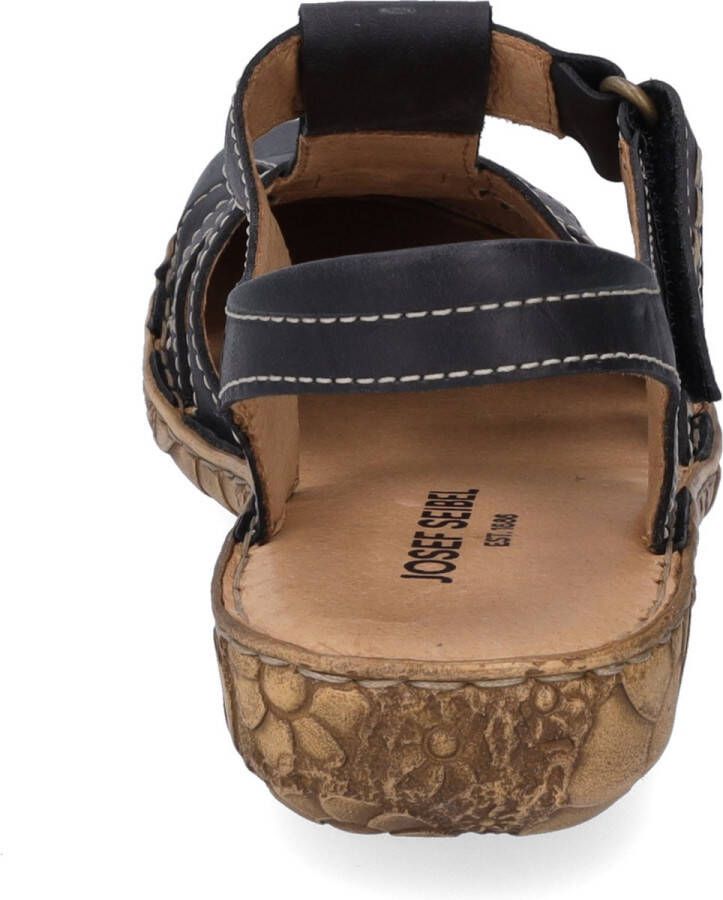 Josef Seibel Rosalie 48 Sandale für Damen Schwarz