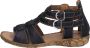 Josef Seibel Rosalie 51 Sandale für Damen Schwarz - Thumbnail 1