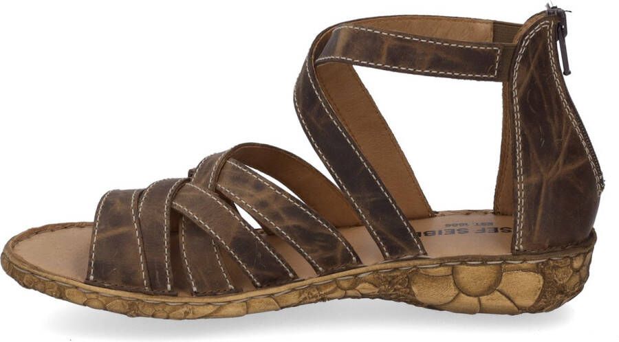 Josef Seibel Rosalie 53 Sandale für Damen Braun