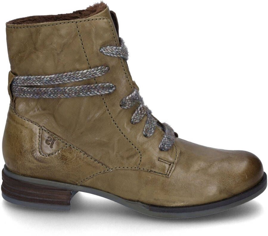 Josef Seibel Sanja 18 Groene Enkellaars Green Dames