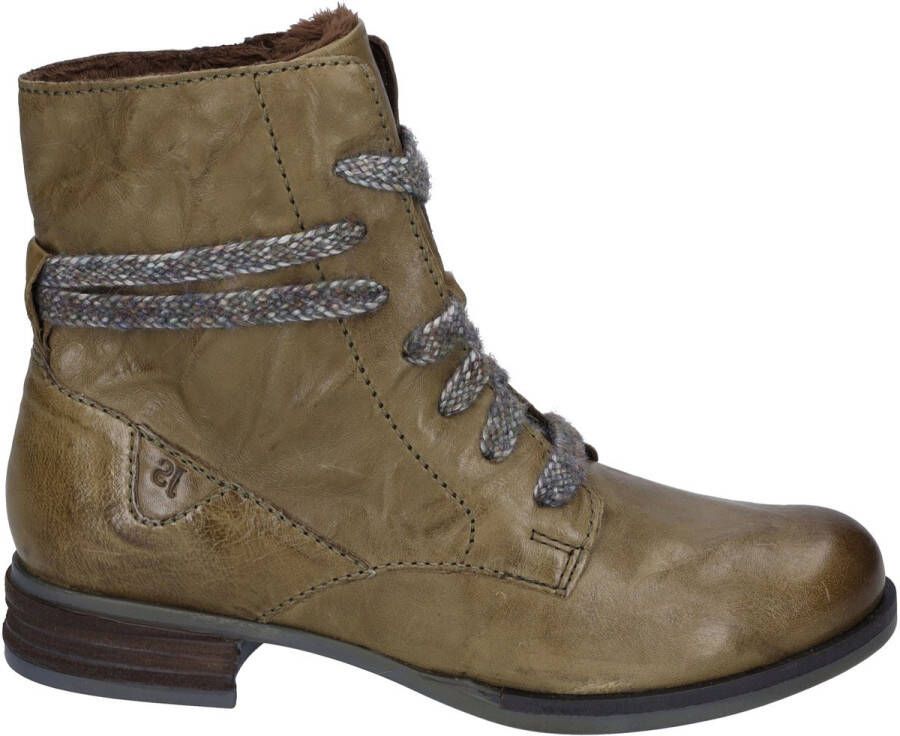 Josef Seibel Sanja 18 Groene Enkellaars Green Dames