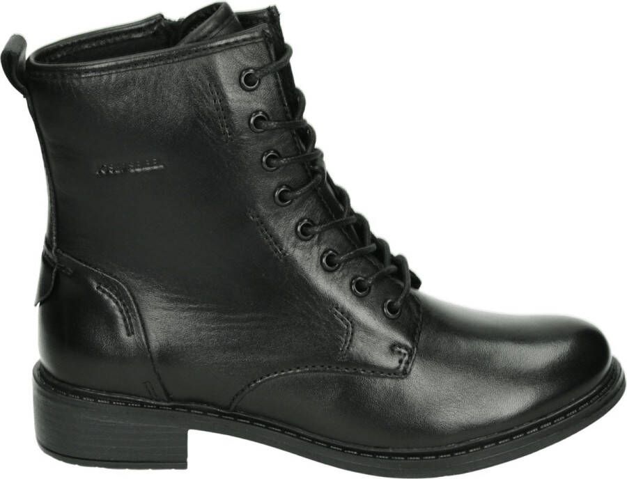 Josef Seibel SELENA 06 VeterbootsHoge sneakersDames veterschoenenHalf-hoge schoenen Zwart
