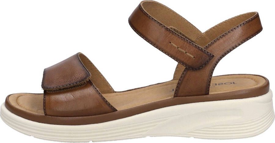 Josef Seibel Sandalen Sevran 01 vrijetijdsschoen sleehak sandaal met klittenbandsluiting