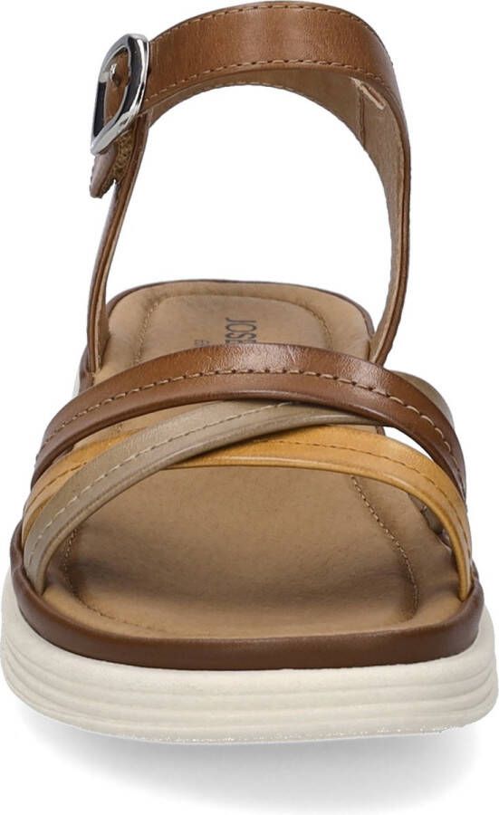 Josef Seibel Sandalen Sevran 02 plateausandaal wedgesandaal met modieuze kruisbandage