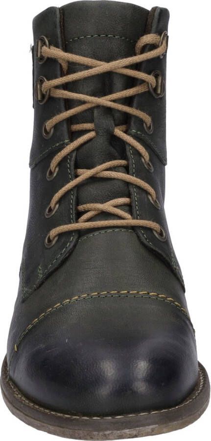 Josef Seibel SIENNA 17 Volwassenen VeterlaarzenHoge sneakersDames veterschoenenHalf-hoge schoenen Groen